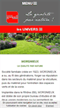 Mobile Screenshot of morgnieux.com